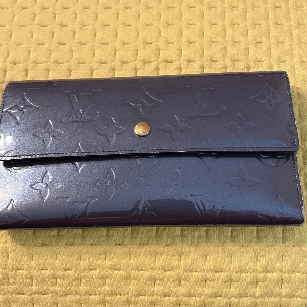 Louis Vuitton Porte Tresor International Wallet Mat Monogram. Preowned.